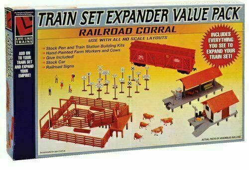 Vintage Railroad Corral Train Set Expander