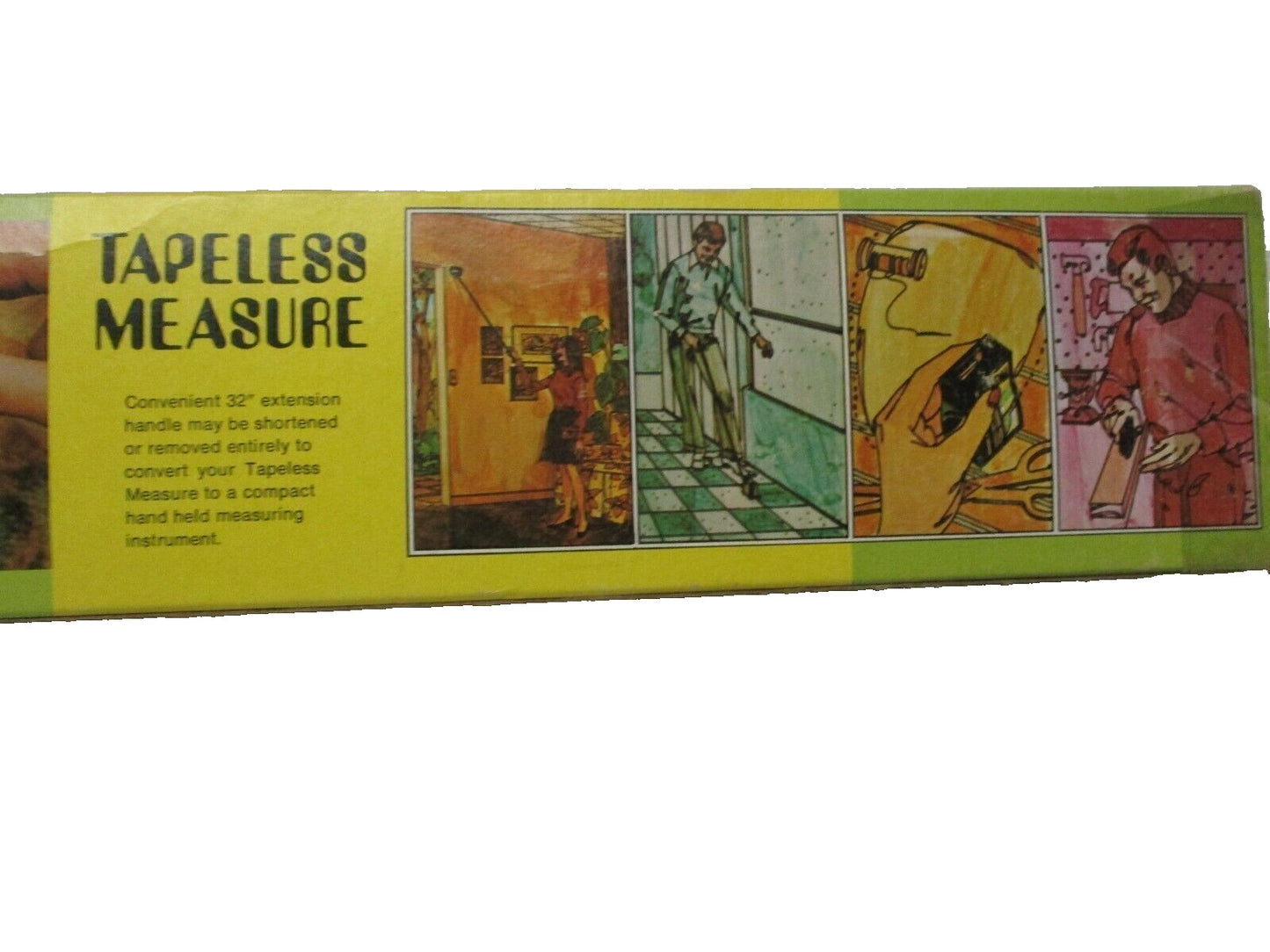 Vintage ENM Tapeless Measure Made in USA Measuring Wheel Tested Working