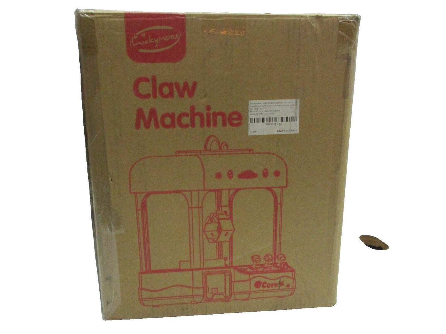 Luckymore Claw Machine for Kids Adults with Prizes, Sound & Light Crane Machine