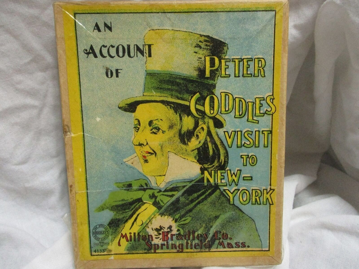 Vintage 1890 rare peter coddles visit to new york an account of card game