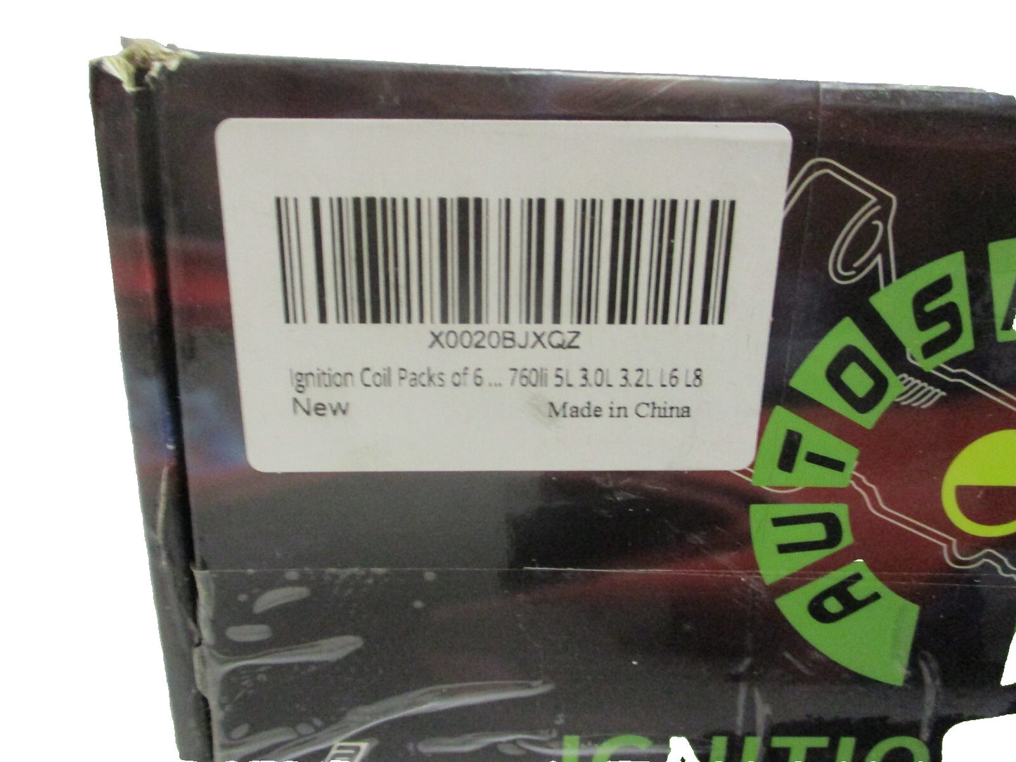 Ignition Coils Pack Kit Set of 6 For BMW 760li 5L, 3.0L, 3.2L, L6 L8