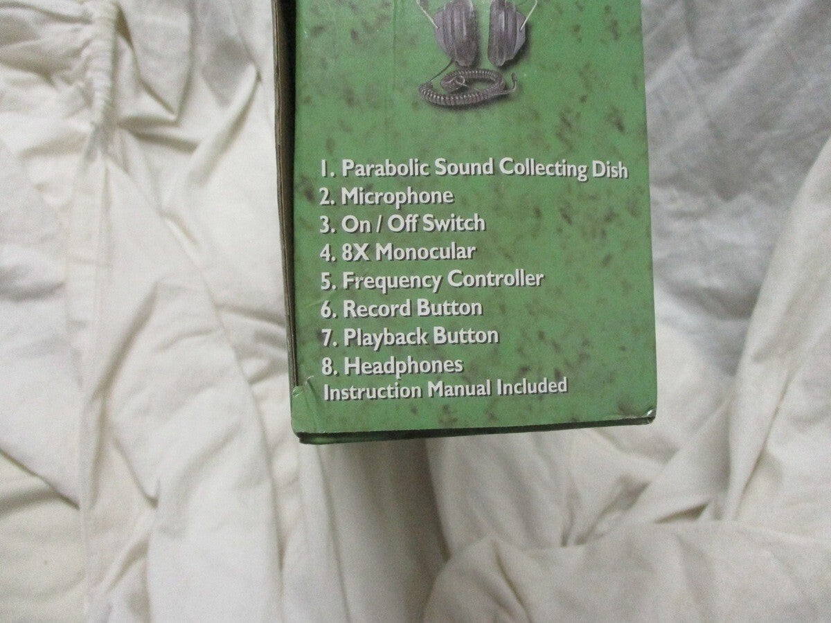 Nature Observing Recording & Play Back Dish