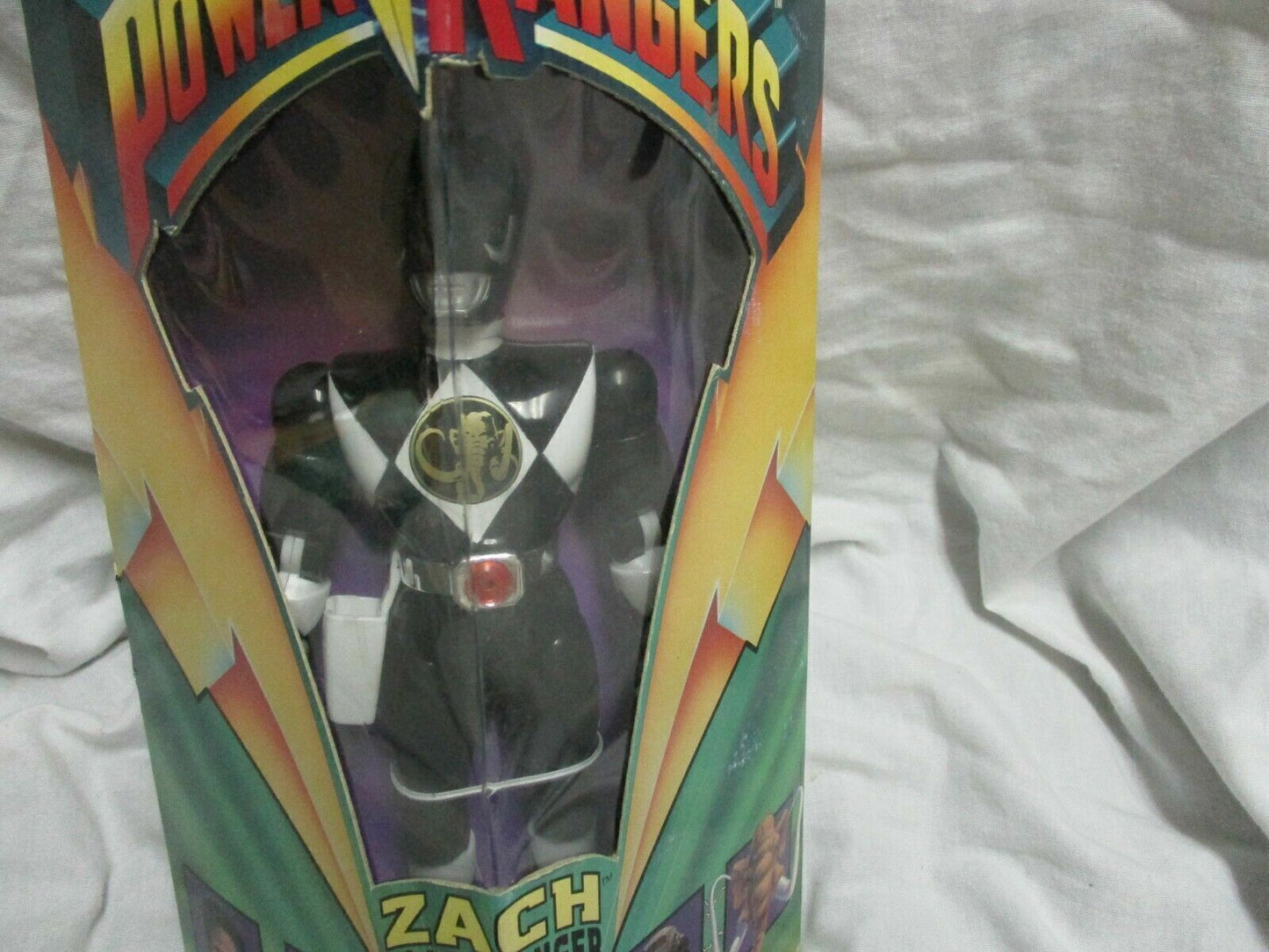 1993 Mighty Morphin Power Randers Zach Black Ranger