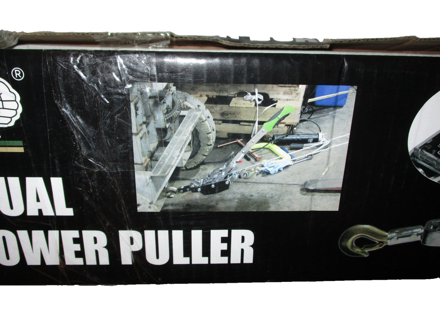 Grip 2 Ton Dual Gear Power Puller Hand Winch 4000 lb Max 18180