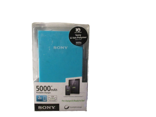Sony 5000mAh Portable Li-ion Polymer Battery Charger  4290-13-4390 Anatel
