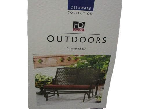 H D Delaware Collection Design Outdoor 2 Seat Glider Model IIS0I2G