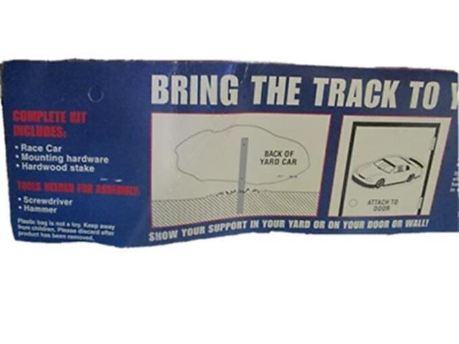 Nascar Racing Yard Car Sign Indoor/Outdoor 35" x 16"