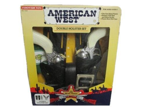 Tootsie Toy American West Double Holster Set 1995 Die Cast