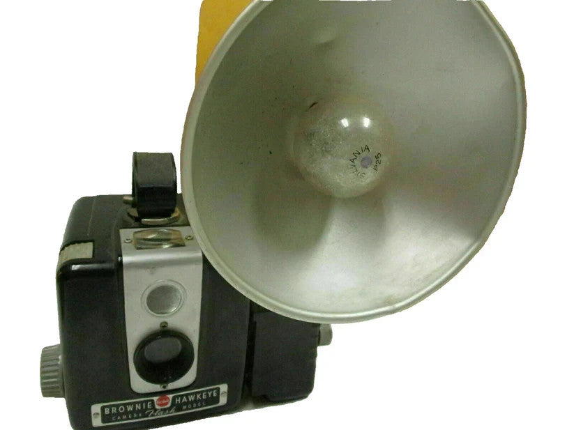 Vintage 1950's Brownie Hawkeye 123 Camera Flash Model By Kodak