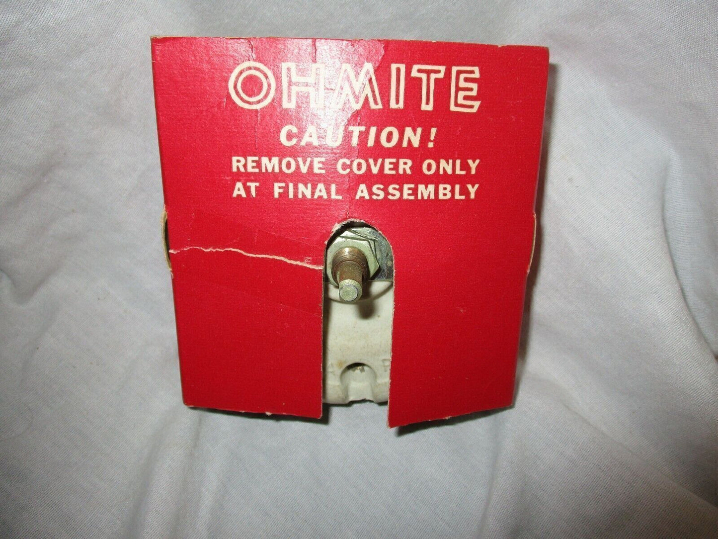 Res Wirewound Rheostat 0.5 Ohm 10% 150W 1(Elec)/1(Mech)Turn 6.35mm (73.03 X 101.