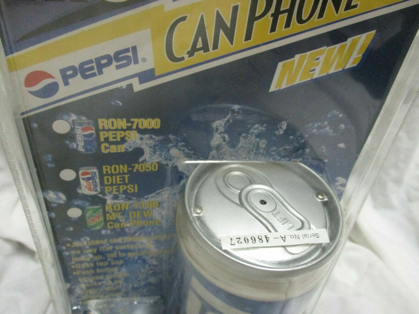 Novelty Land Line Pepsi Soda Can Phone