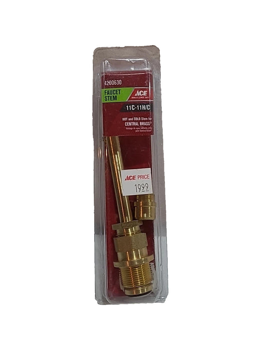 Ace 11C-11H/C Hot/Cold Faucet Stem for Central Brass Faucets 4200630