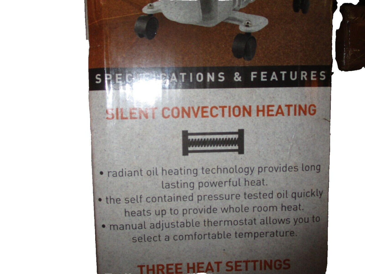 LifeSmart 1500W Digital Oil Filled Radiator 3Heat Settings Up To 1500W on High