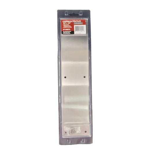 Tell DT100072 Commercial Push Plate, 3.5"x15"