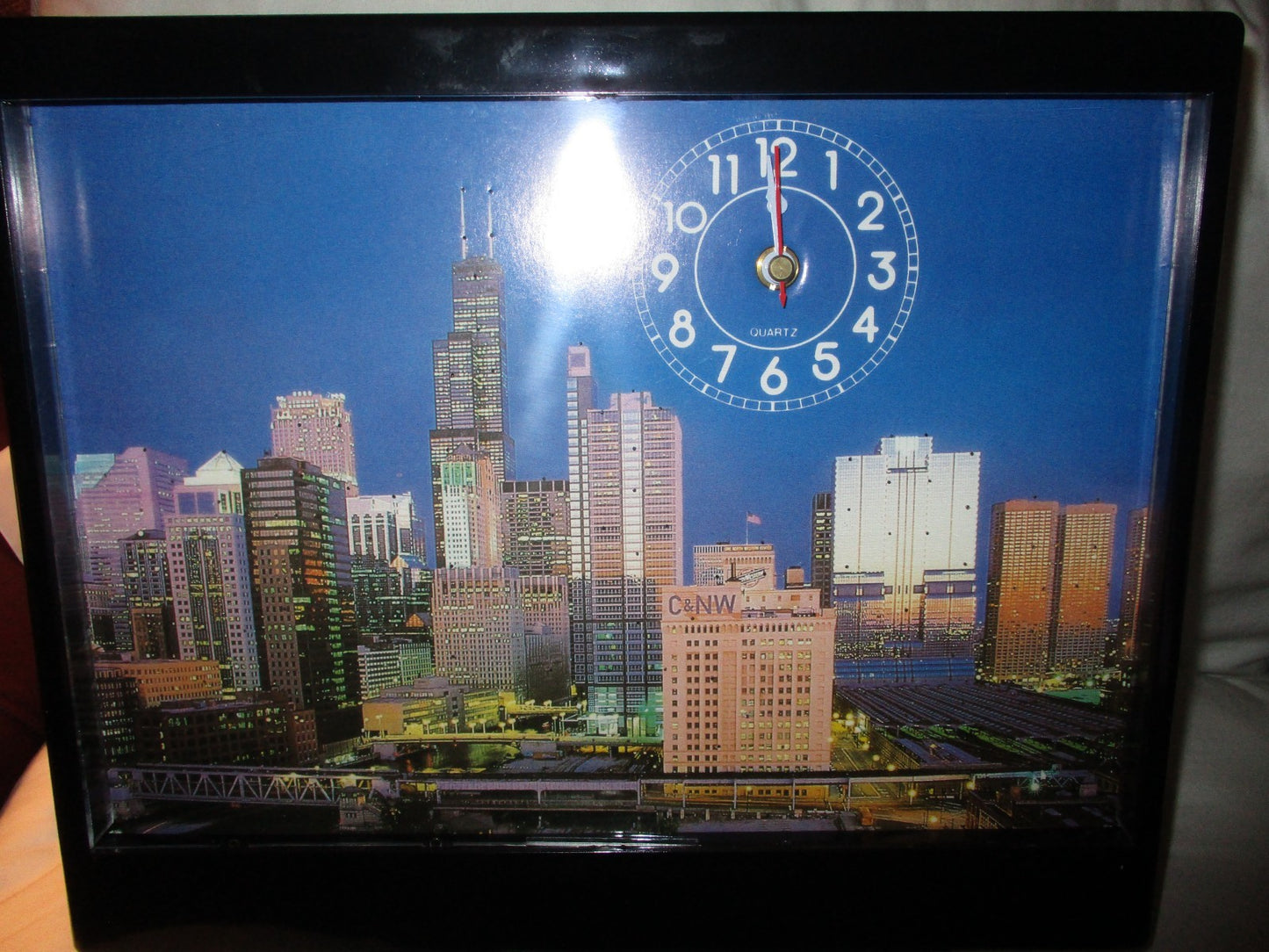 Goshita Chicago Picture Fiber Light and Decoration Sign Picture E on Box