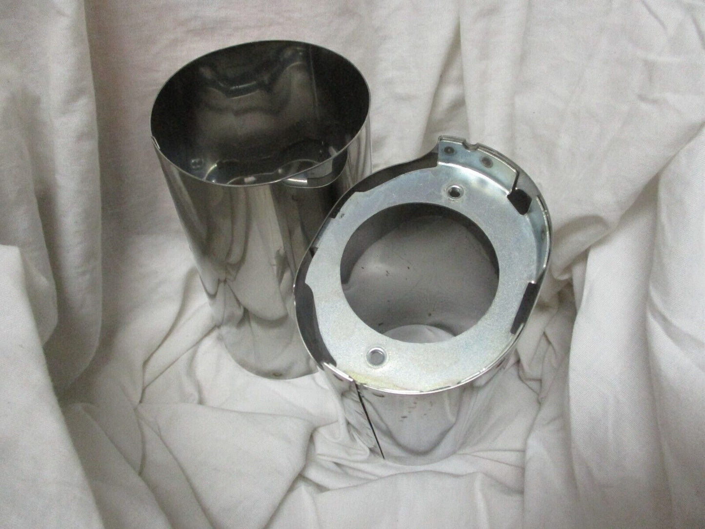 Harley Davidson Stock Stainless Steel Fork Sliders 6 1/2" Fits 2014 Fits Touring