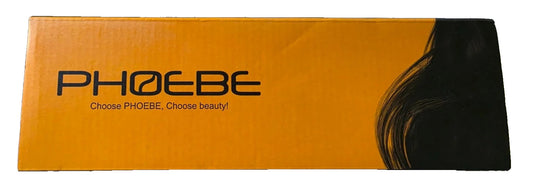 Phoebe Curling Iron Brush Anti-Scald Bristles Instant Heat up Dual Voltage Ceram