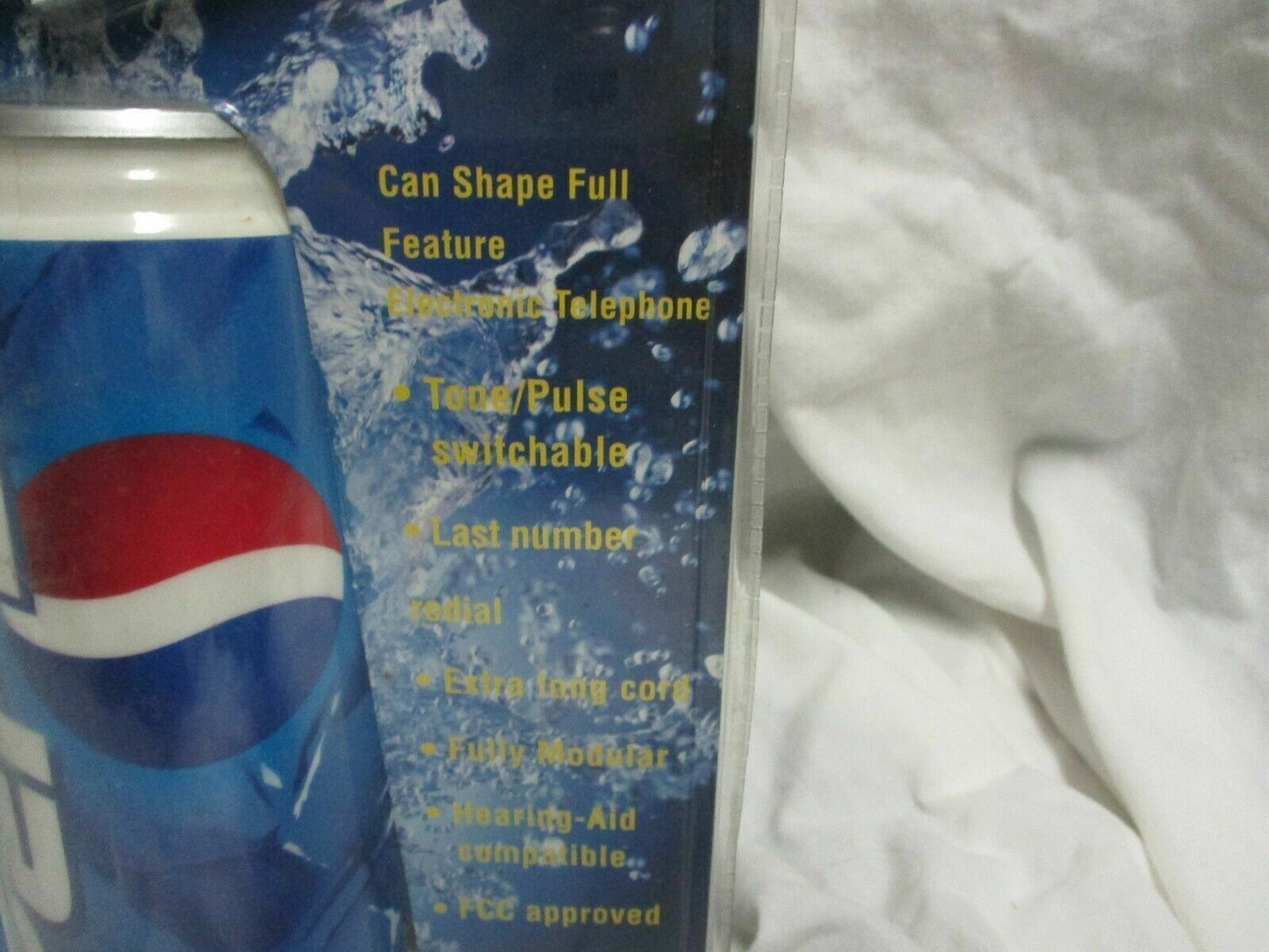 Novelty Land Line Pepsi Soda Can Phone