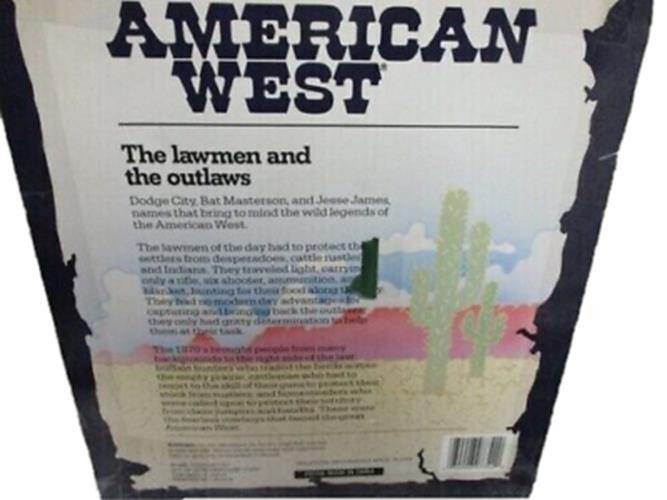 Tootsie Toy American West Double Holster Set 1995 Die Cast