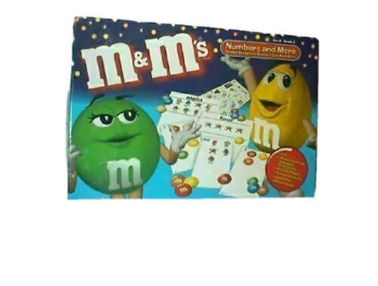 M&Ms Game 2002 Numbers And More Rose Art Rare