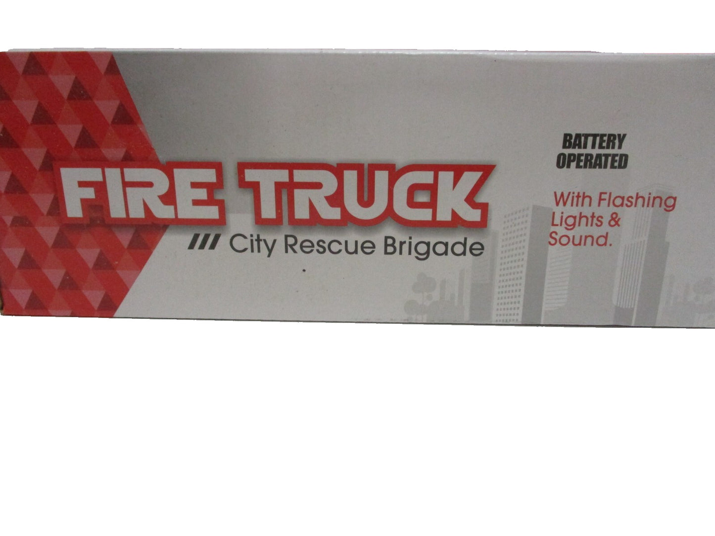 Totally Cool Toys - Fire Truck - City Rescue Brigade Bumb-Go