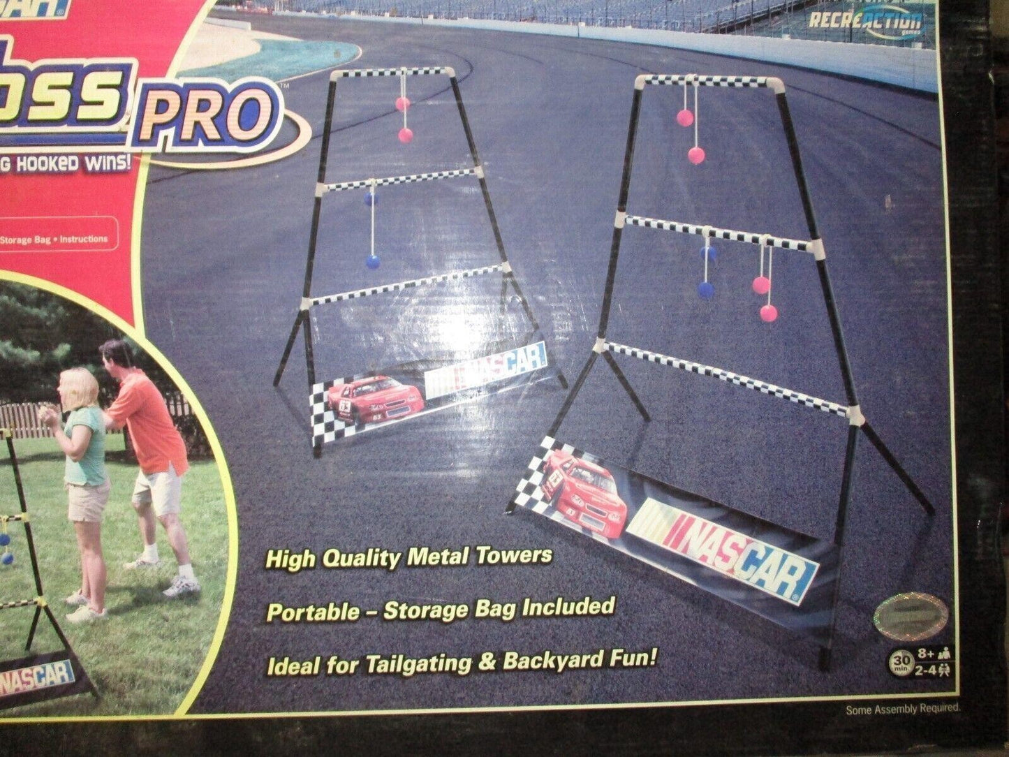 Vintage Fundex Games Nascar Top Toss Pro