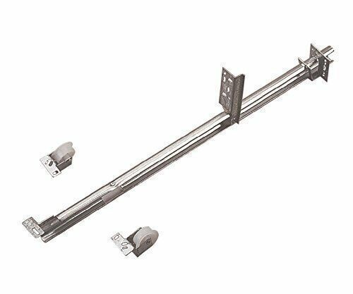 Knape & Vogt 22-5/8in Ctr Drawer Guide Pkg Zinc