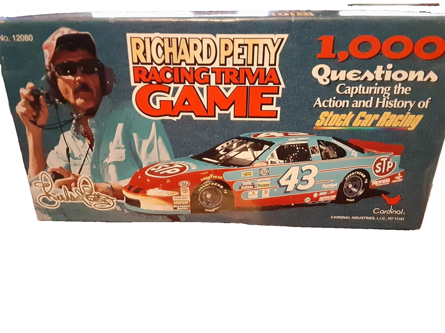 Richard Petty NASCAR Stock Car Racing Trivia Game 1998