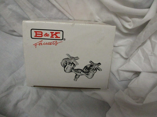 B&k 123-003 Cp Bath Faucet 3/4" Male Bathcock
