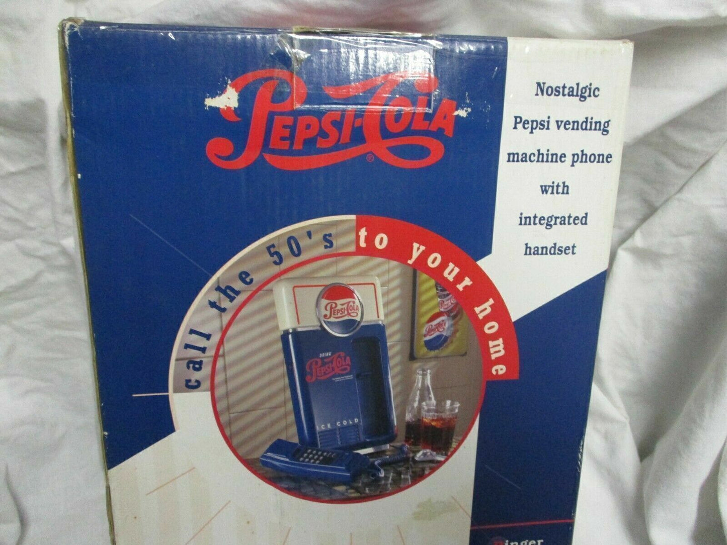 PEPSI COLA NOSTALGIC VENDING MACHINE PHONE