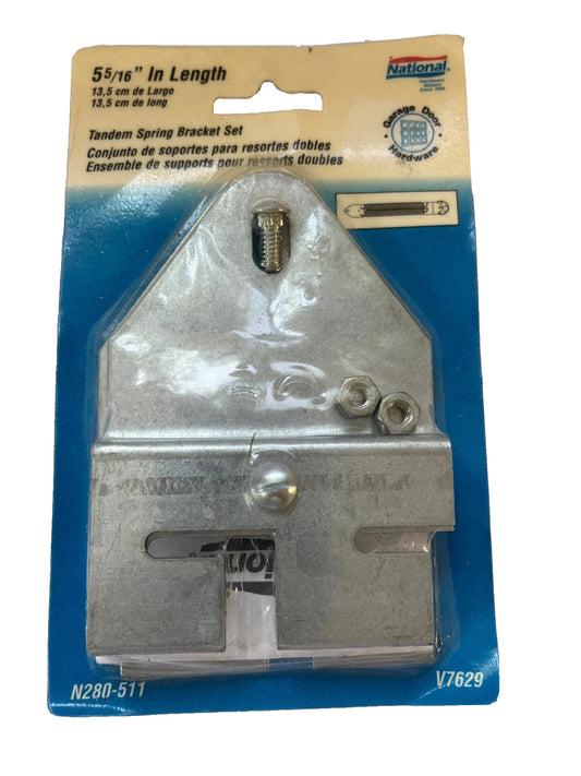 Tandem Spring Bracket Set National Hardware N280-511  V7629