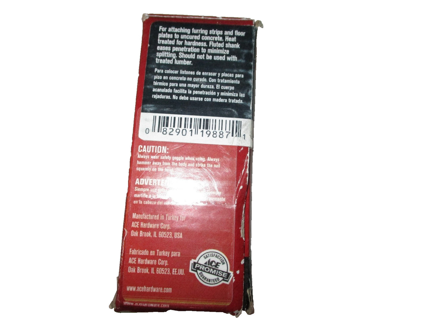 Ace Bright Fluted Masonary 8d x 2 1/2 in. 55124 1 lb.