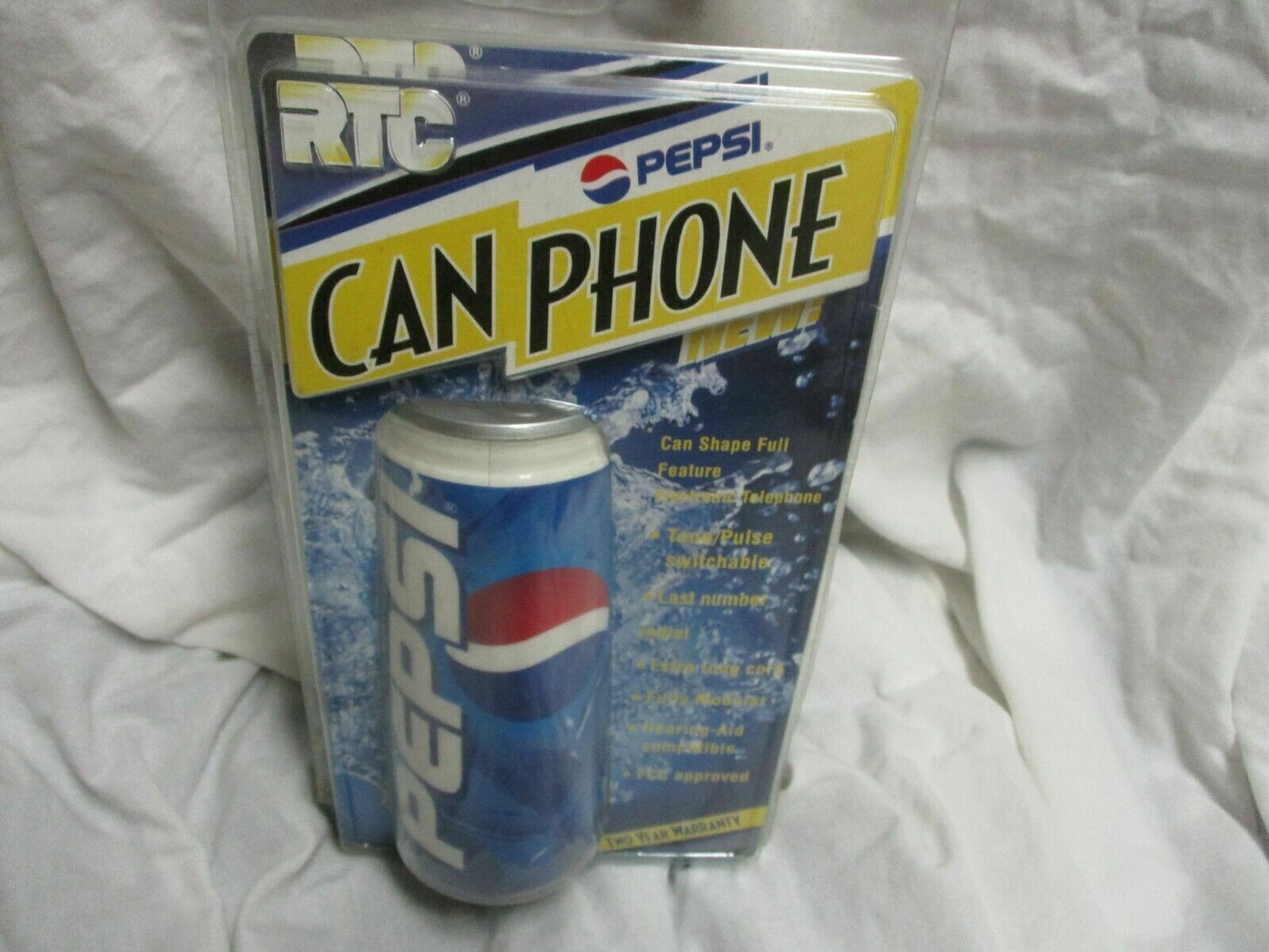 Novelty Land Line Pepsi Soda Can Phone