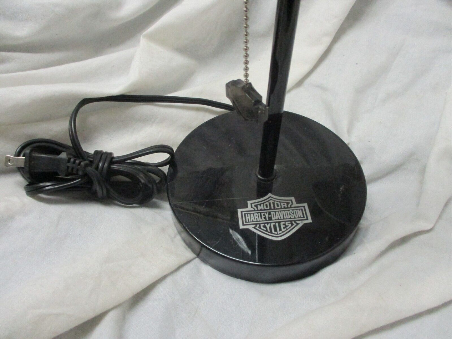Luminaire Harley Davidson Electric Portable Desk Lamp Shade