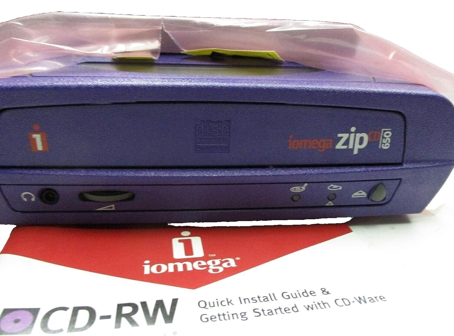 Iomega 650MB Premium Preformatted CD-RW Rewritable Media Zip CD