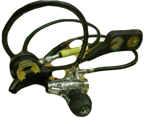 Vintage Dacor Scuba Regulator With Pacer Depth Gauge Parkway Complete Gear