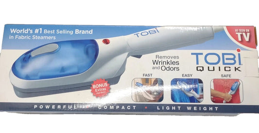 Tobi Quick Portable Fabric Garment Clothes Steam Cleaner Steamer
