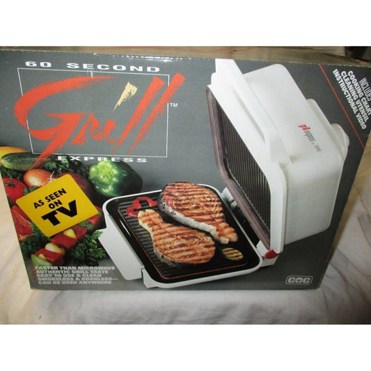 One Minute Grill Express Cooks Fast