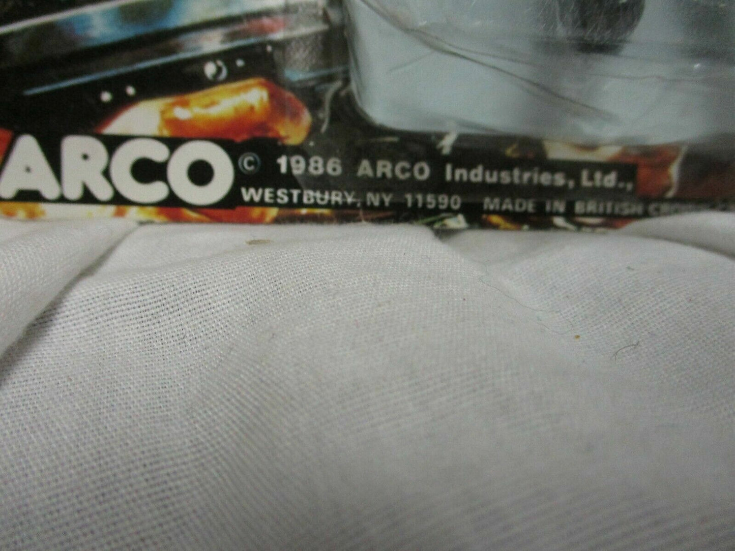 RAMBO 4" GENERAL WARHAWK Figure Pencil Top Eraser (Dated 1986)