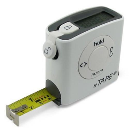 Digital Measuring Tape - White