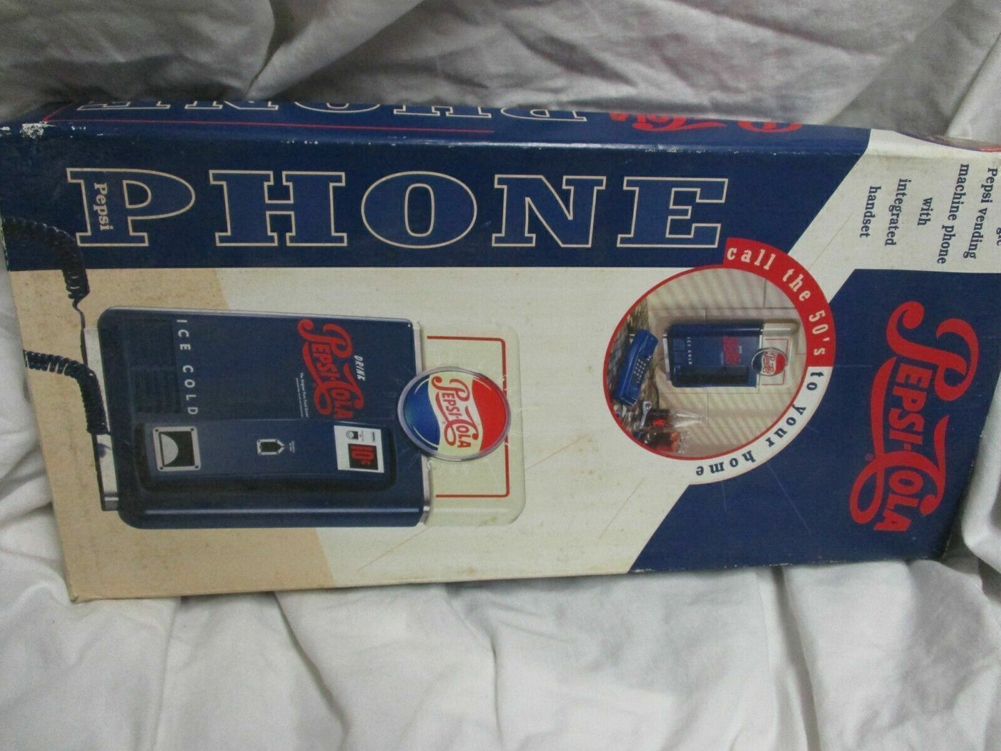 PEPSI COLA NOSTALGIC VENDING MACHINE PHONE