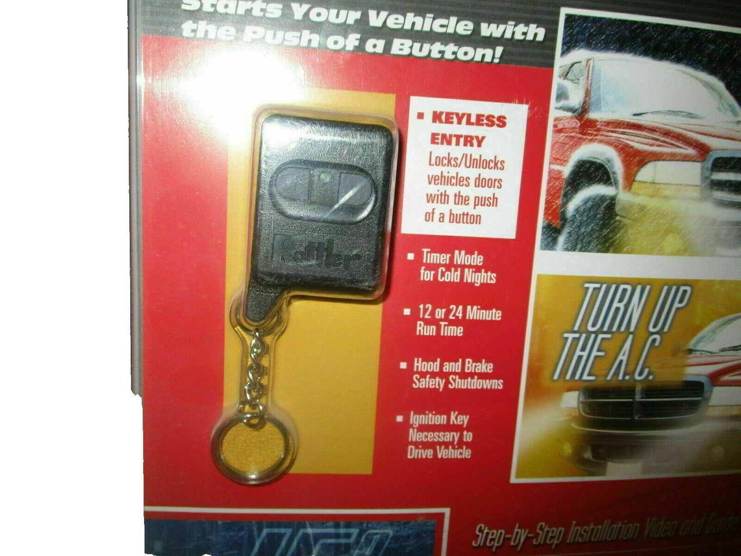 Rattler Remote Start Keyless Entry model 3950