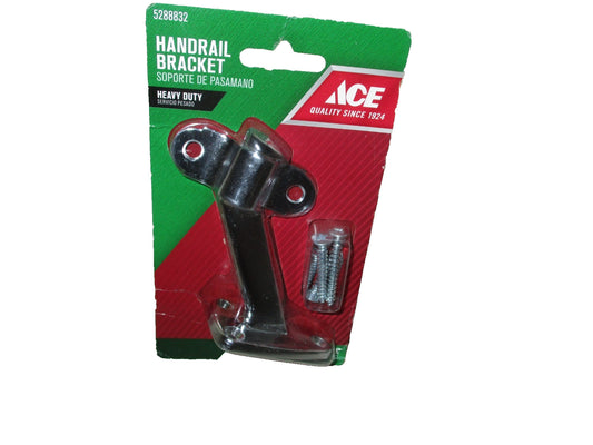 ACE Handrail Bracket  HEAVY DUTY Chrome   3-3/8"  #5288832
