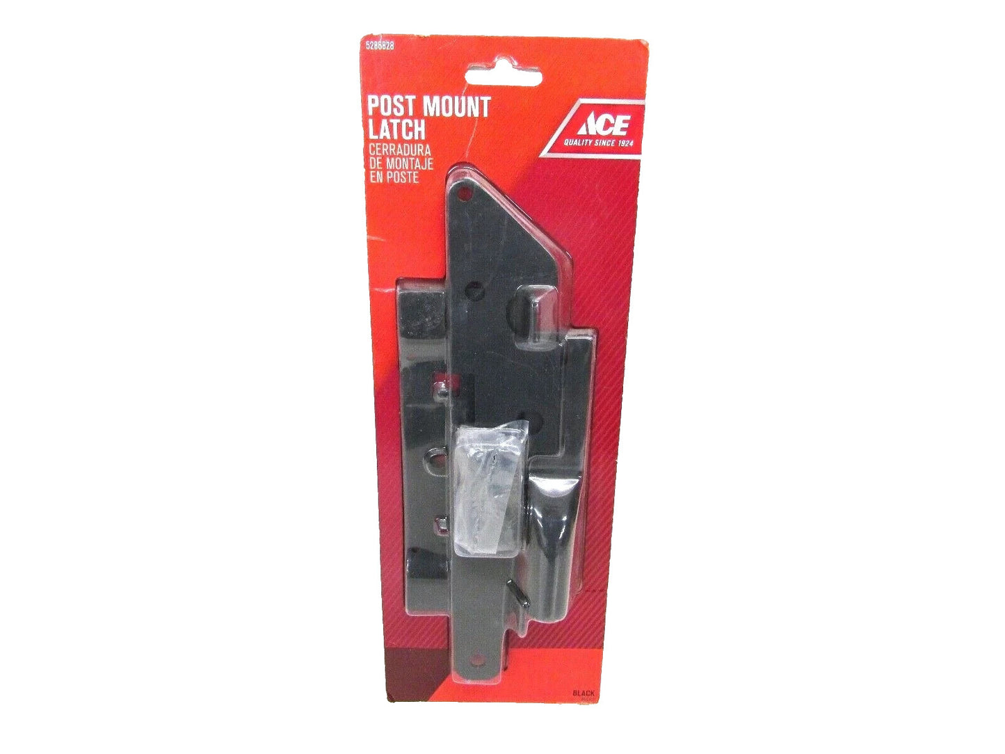 ACE POST MOUNT GATE LATCH BLACK #5286828