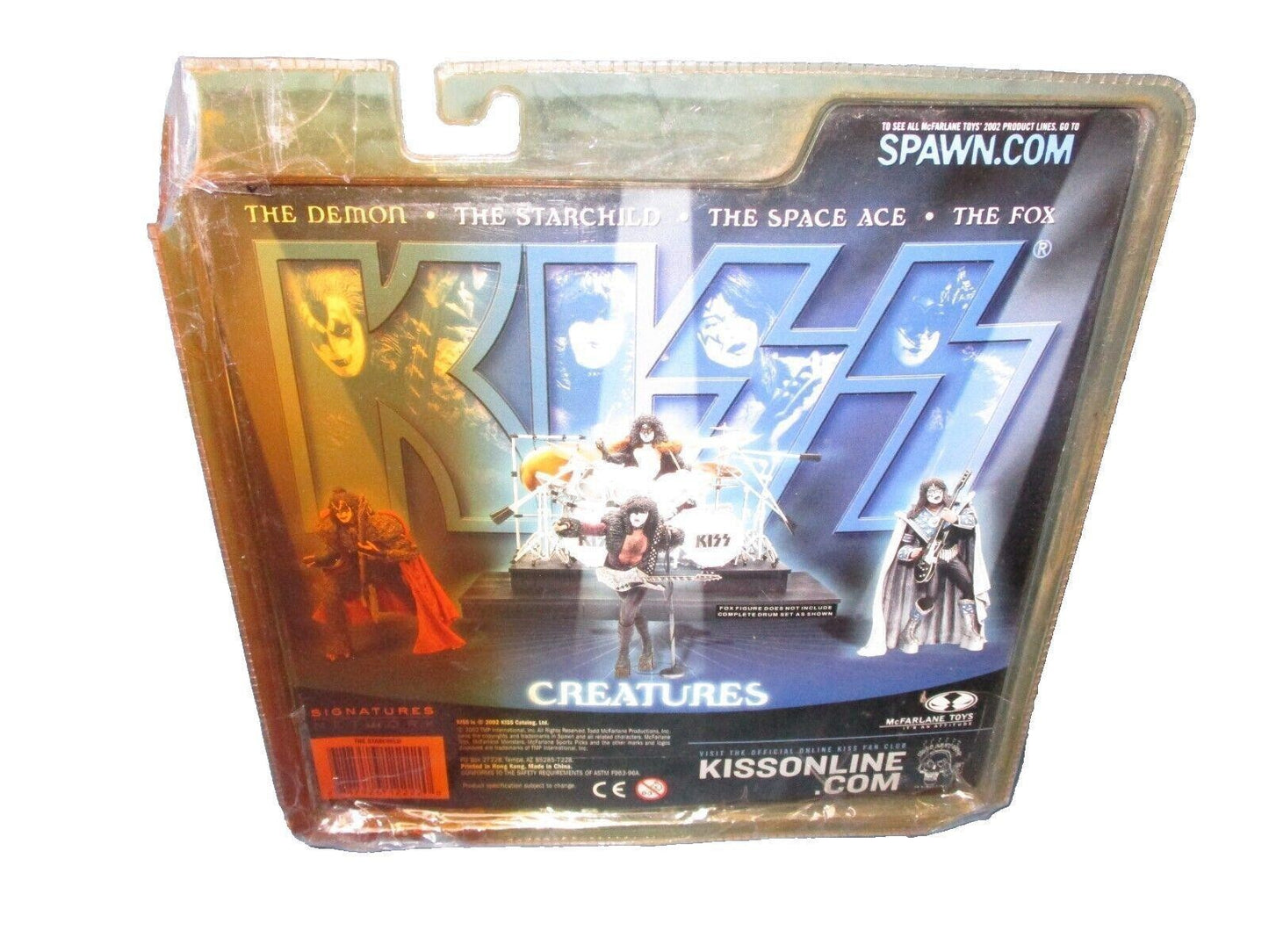 KISS Collectors Memorabilia: 2002 Paul Stanley Starchild Creatures Figure