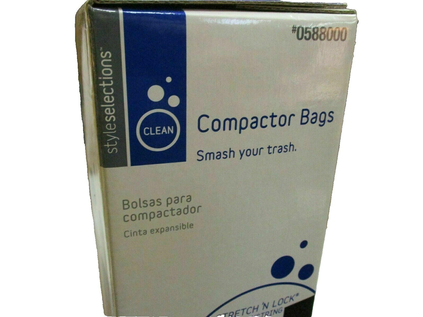 Backpack Liner 50 Compactor Bags 2 Mil, 18 Gallon, Wt: 1.65 oz or 47 grams