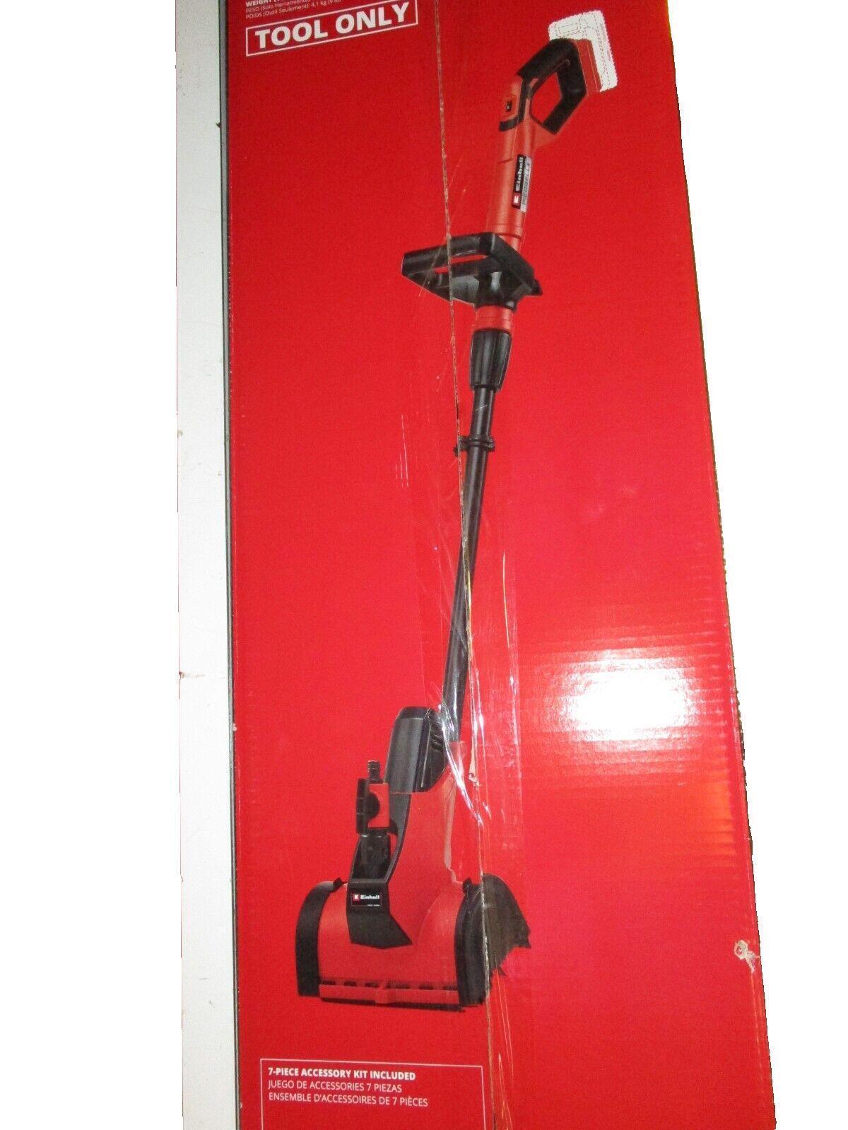 Einhell 18V Cordless Patio Cleaner Brush Wet & Dry Cleaning Stone Wood Tool Only