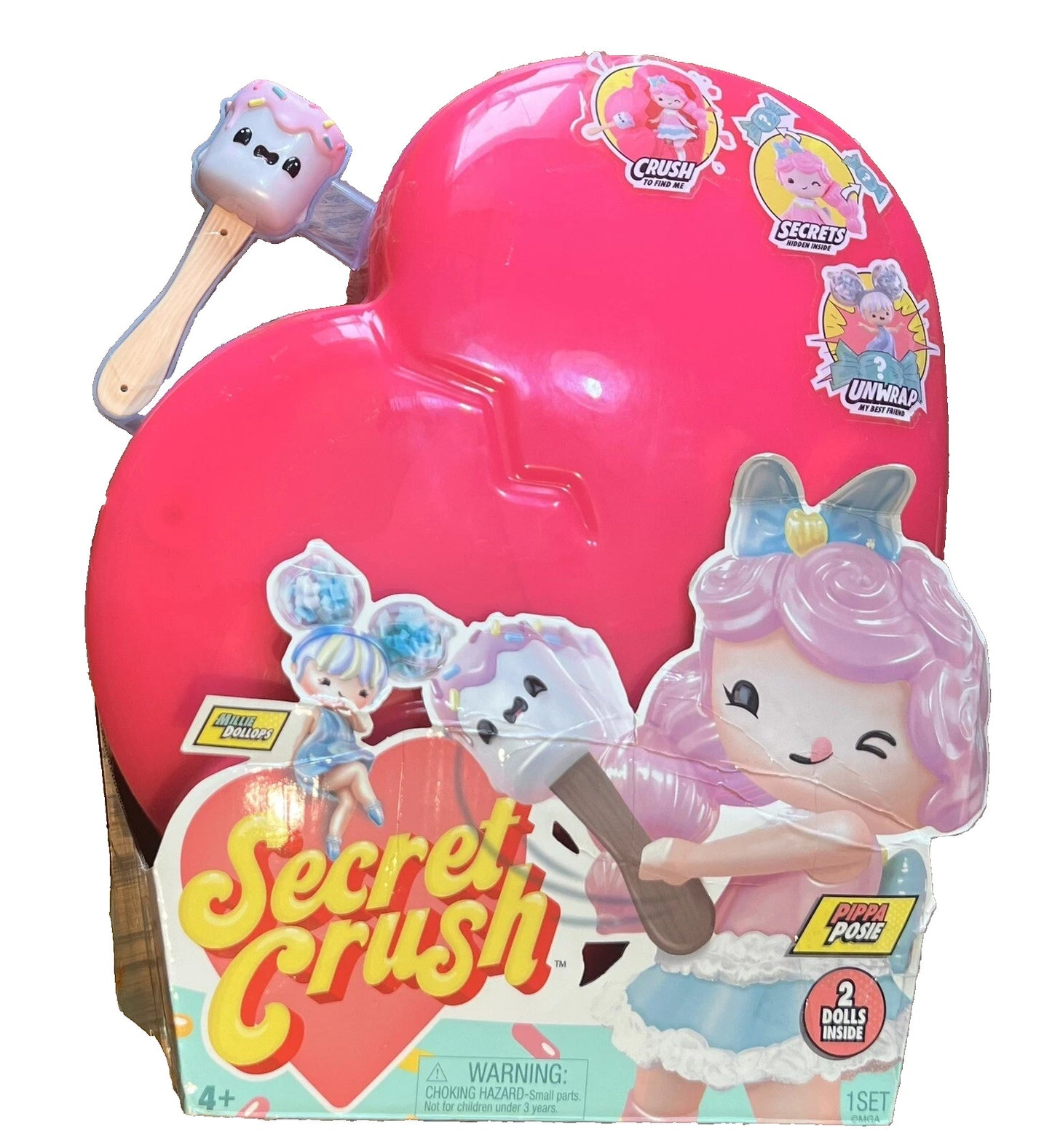 Secret Crush Pippa Posie 13-inch Doll with Mini Doll Best Friend B114