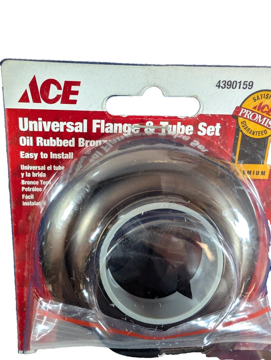 ACE Tub / Shower Tube & Flange Sets  Universal Black  #4390159