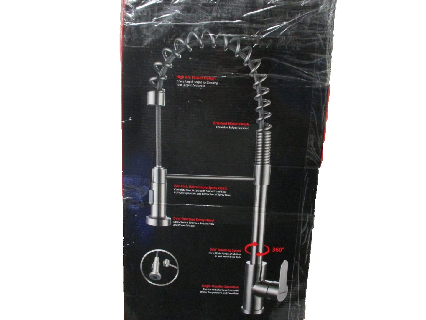 Mueller Austria Professional Werful Sprayer Kitchen Sink Faucet Model KF-900